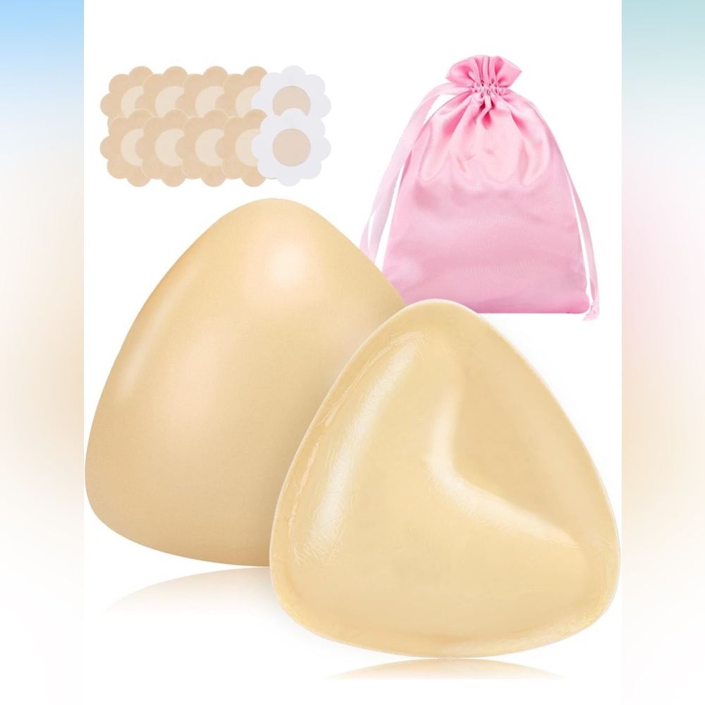 YARGKOS Sticky Bra Pads with Nipple Covers BRAND NEW Size C